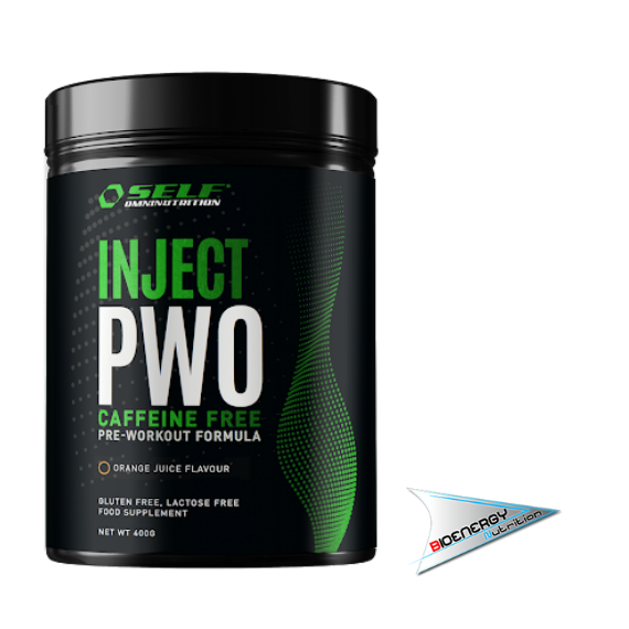 SELF-INJECT PWO CAFFEINE FREE (Conf. 400 gr)   Arancia  